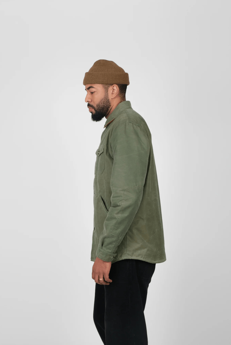 Waxed Cotton Crissman - Light Moss - Dehen 1920 - Archery Close