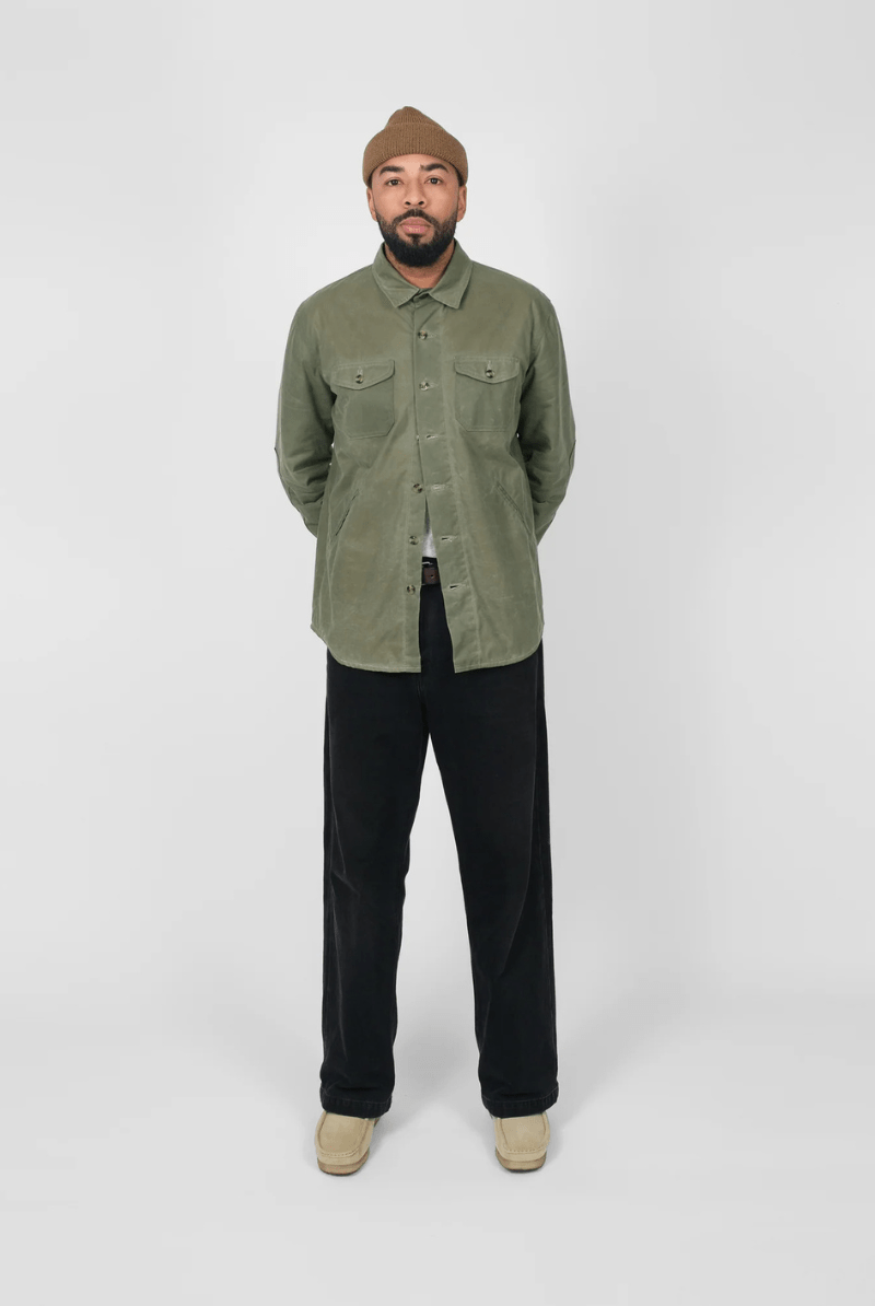 Waxed Cotton Crissman - Light Moss - Dehen 1920 - Archery Close