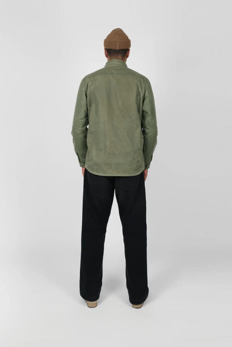 Waxed Cotton Crissman - Light Moss - Dehen 1920 - Archery Close