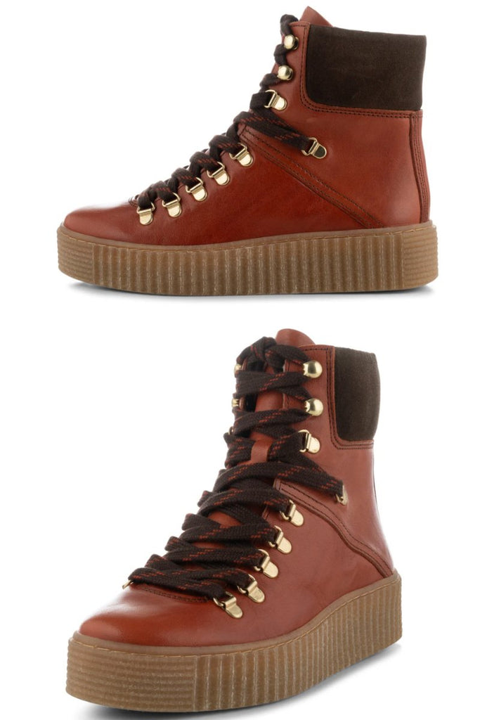 Agda Boot in Red Brown - Shoe the Bear - Archery Close