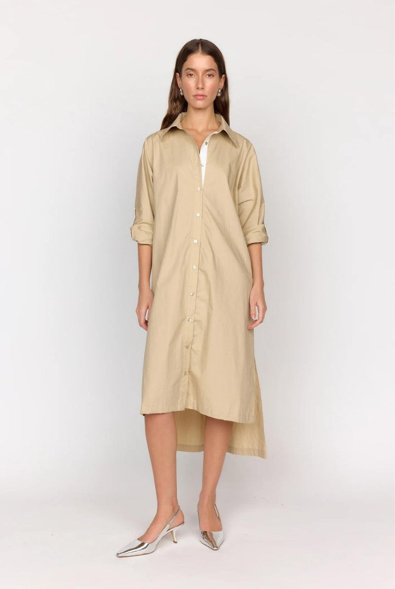 Devin Dress in Sand - Christy Lynn - Archery Close