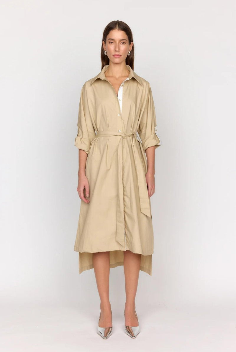 Devin Dress in Sand - Christy Lynn - Archery Close