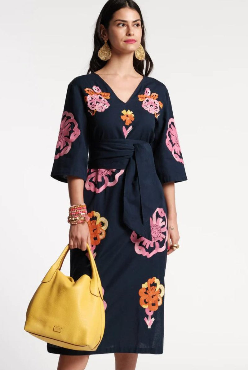 Emi Embroidered Dress - Frances Valentine - Archery Close