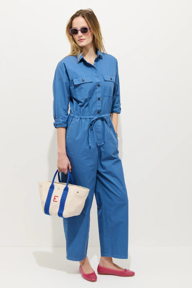 Delancey Jumpsuit In Lightweight Twill