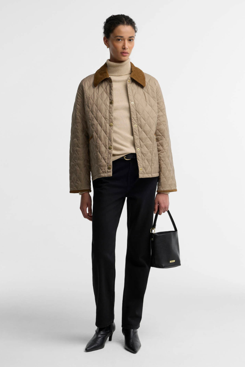 Icons Cropped Liddesdale Quilted Jacket