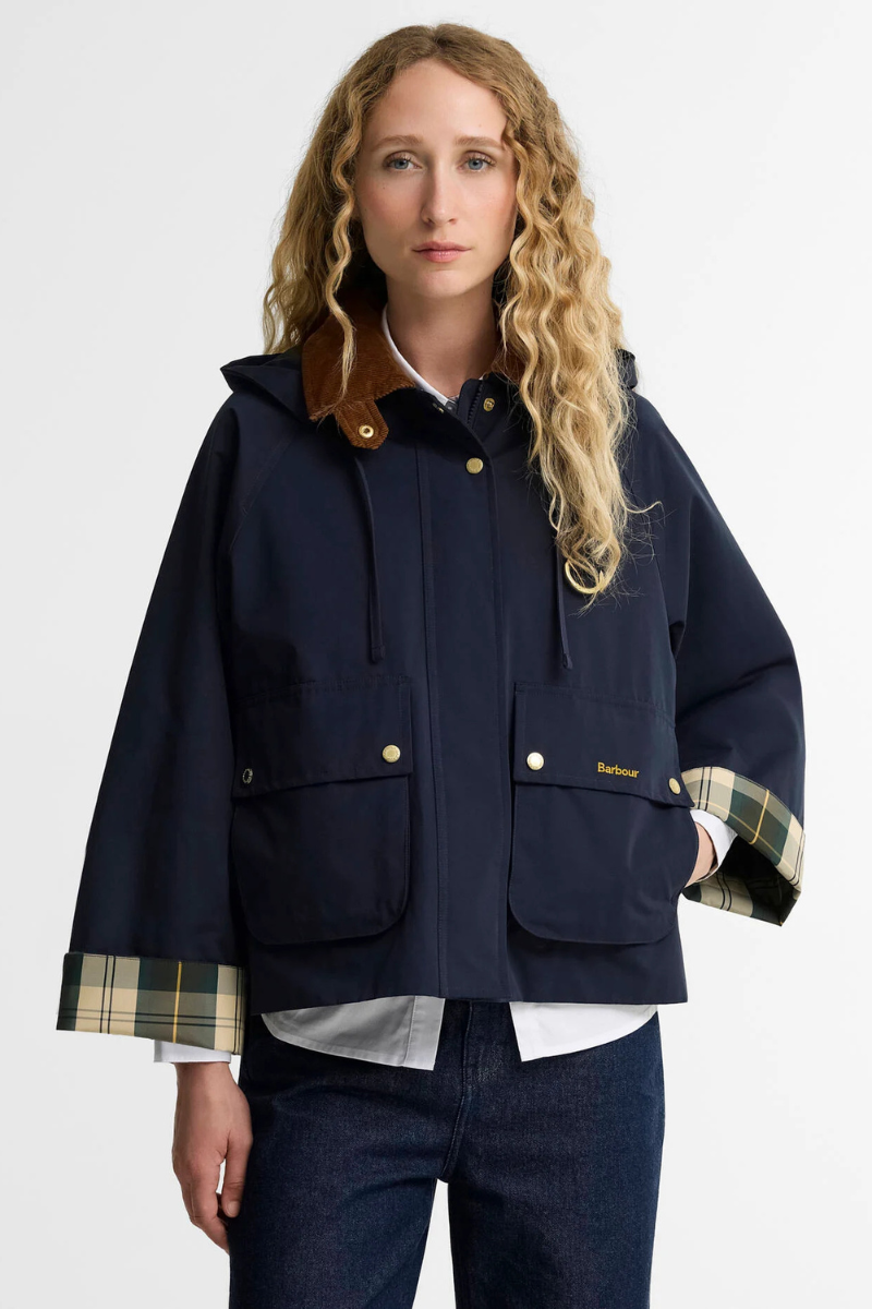 Terrington Showerproof Jacket in Dark Navy