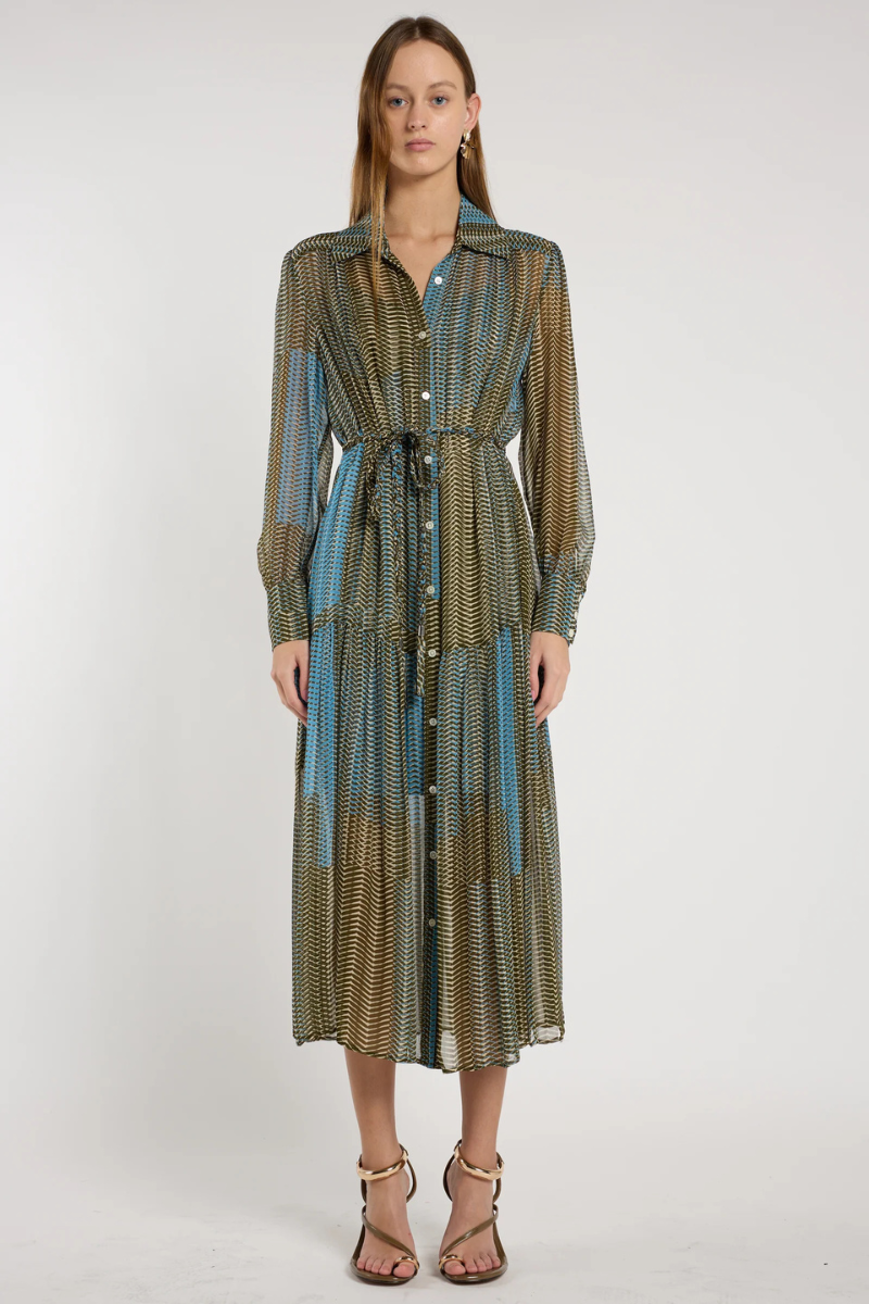 Kristen Dress in Driftwood