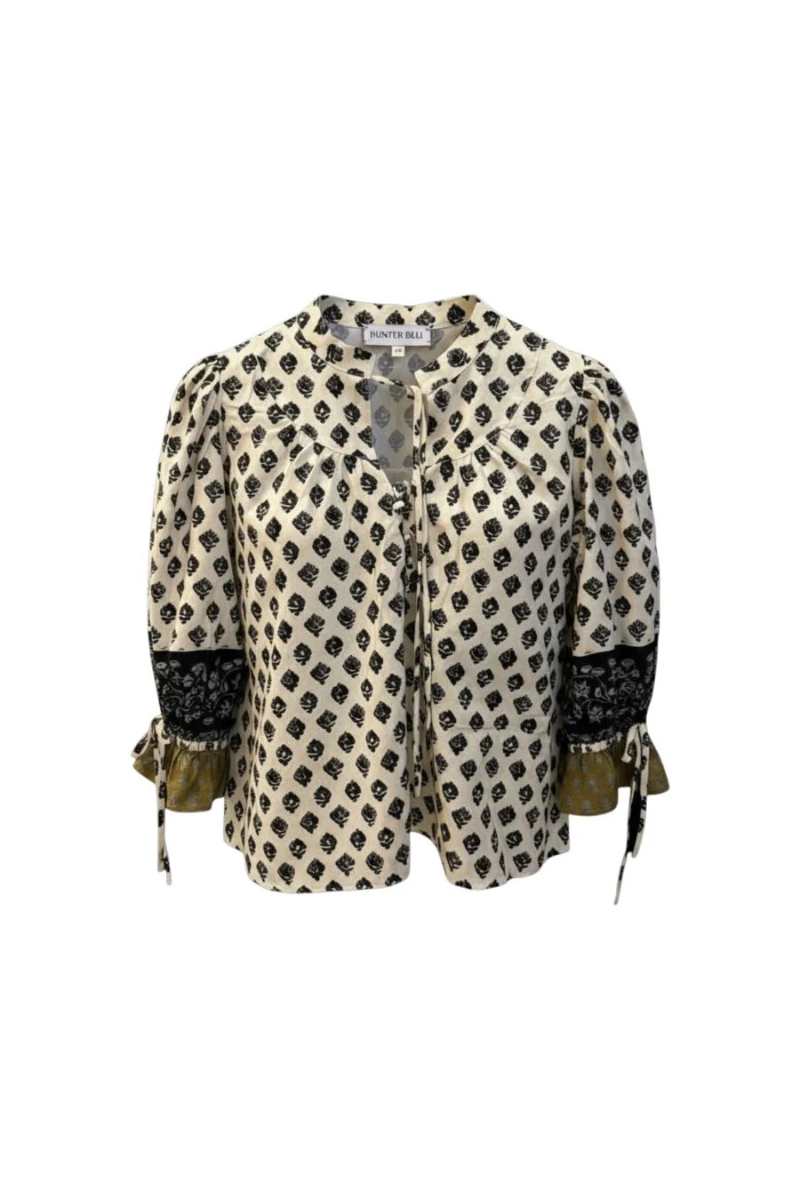 Rory Top in Thistle & Vine Cream