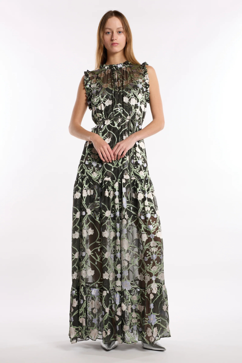 Damien Dress in Winter Orchid