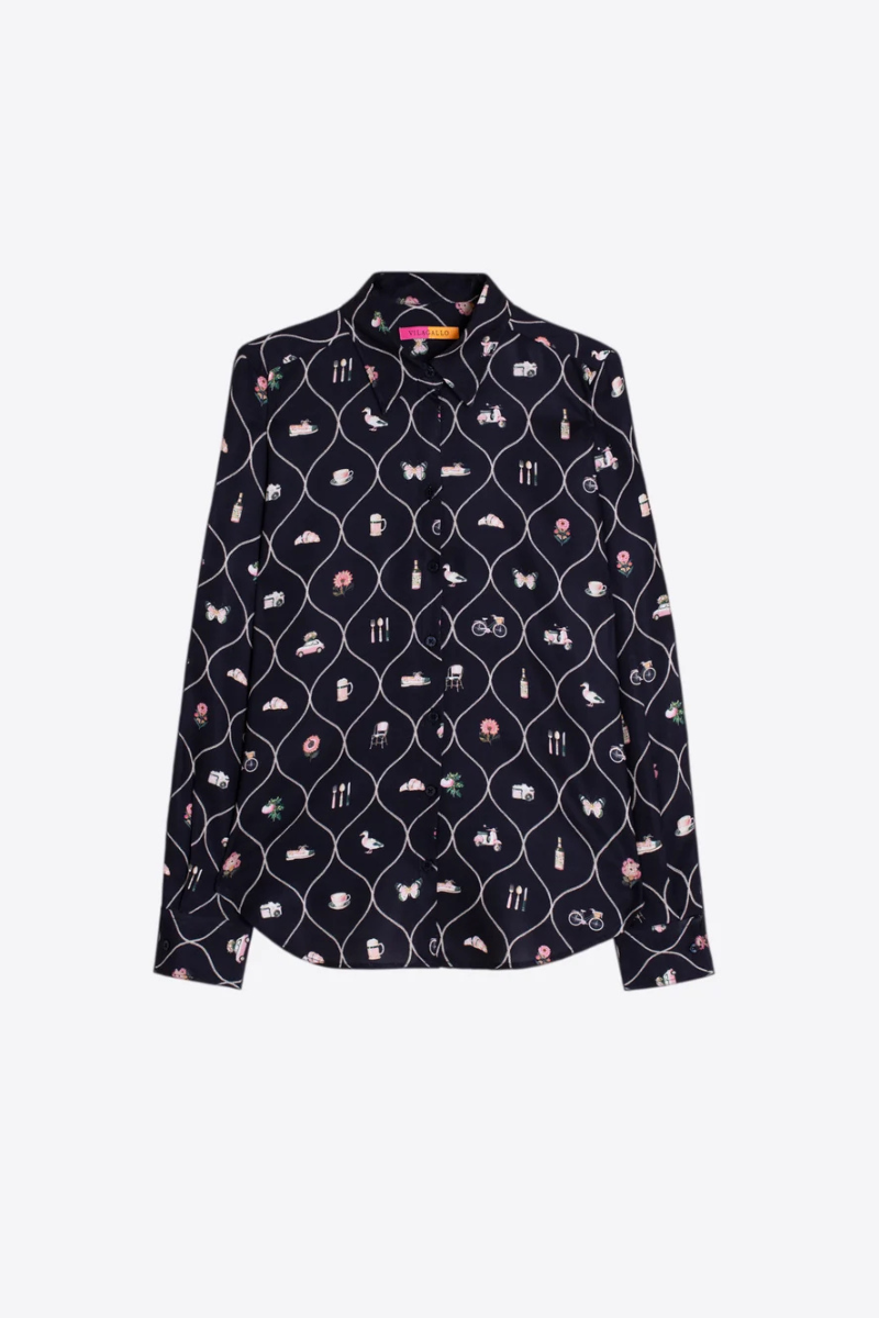Navy Brasserie Shirt
