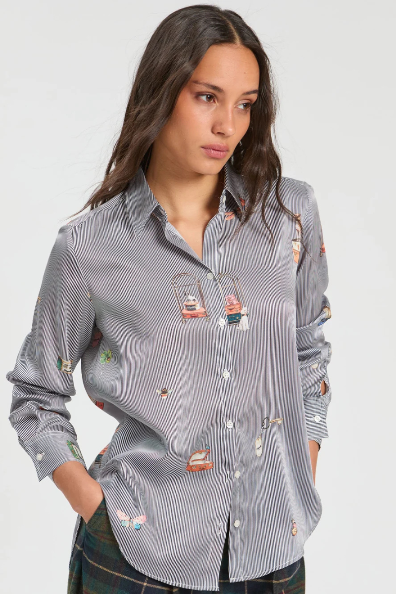 Hotel Pinstripe Shirt