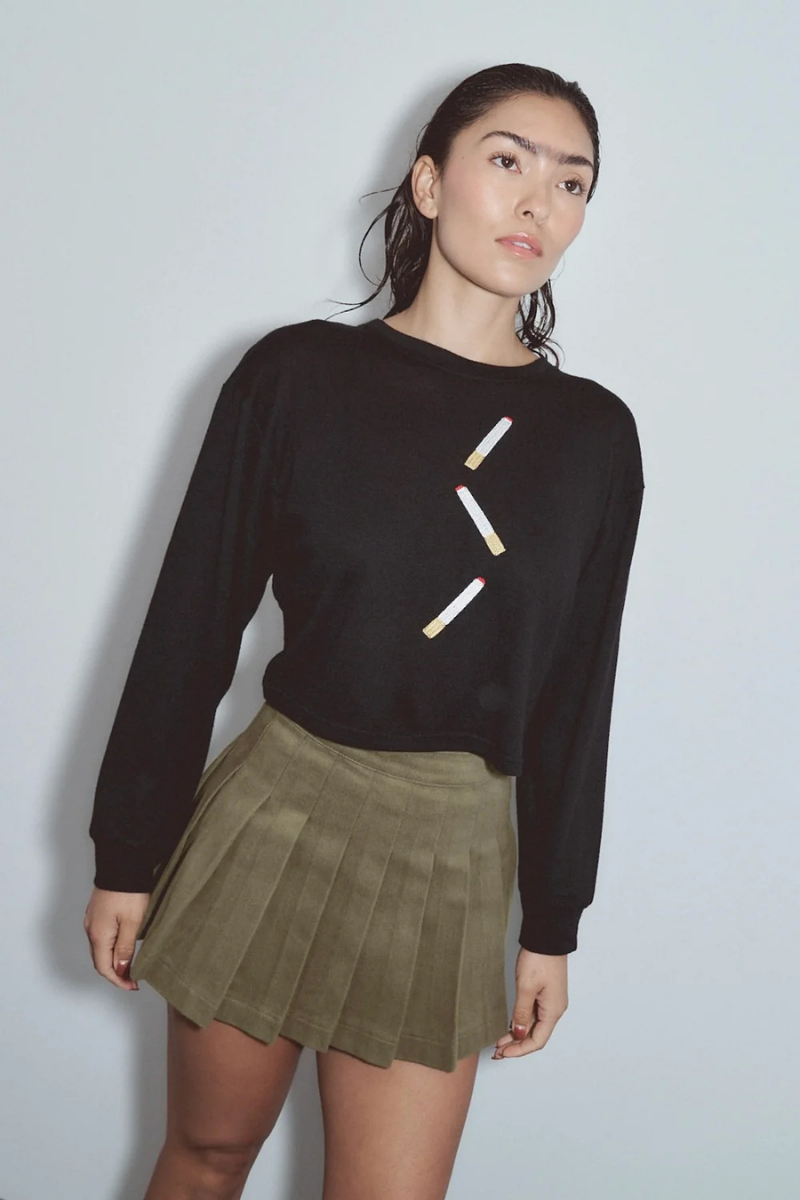 Cigarettes Long Sleeve Tee
