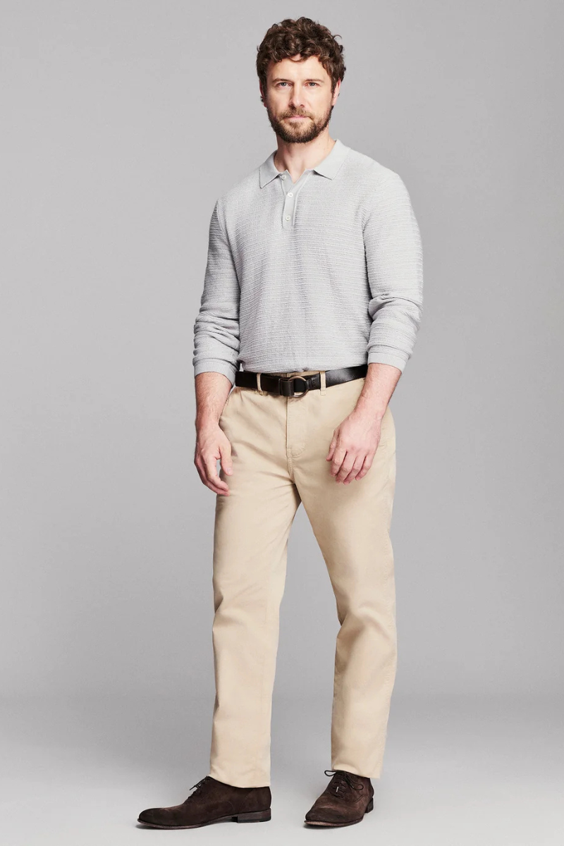 Long Sleeve Lachlan Links Polo