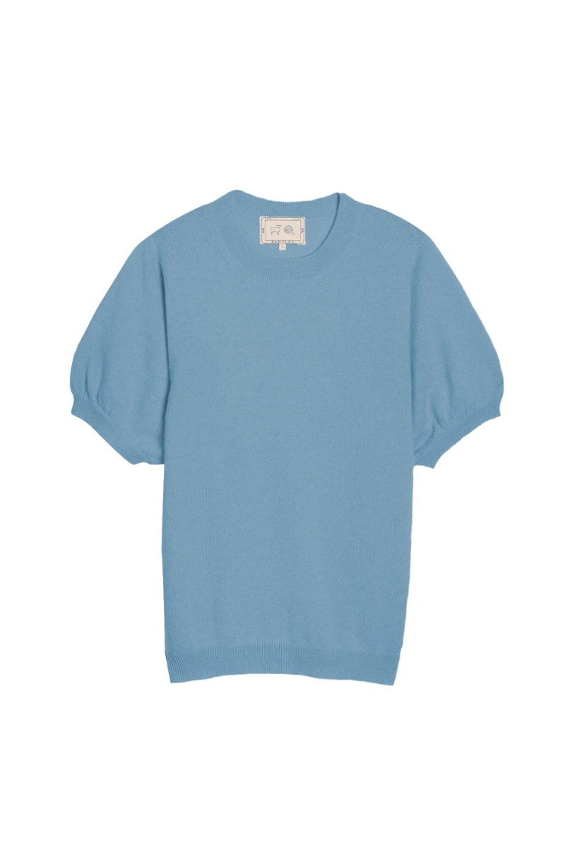 Tilda Top in Vintage Blue