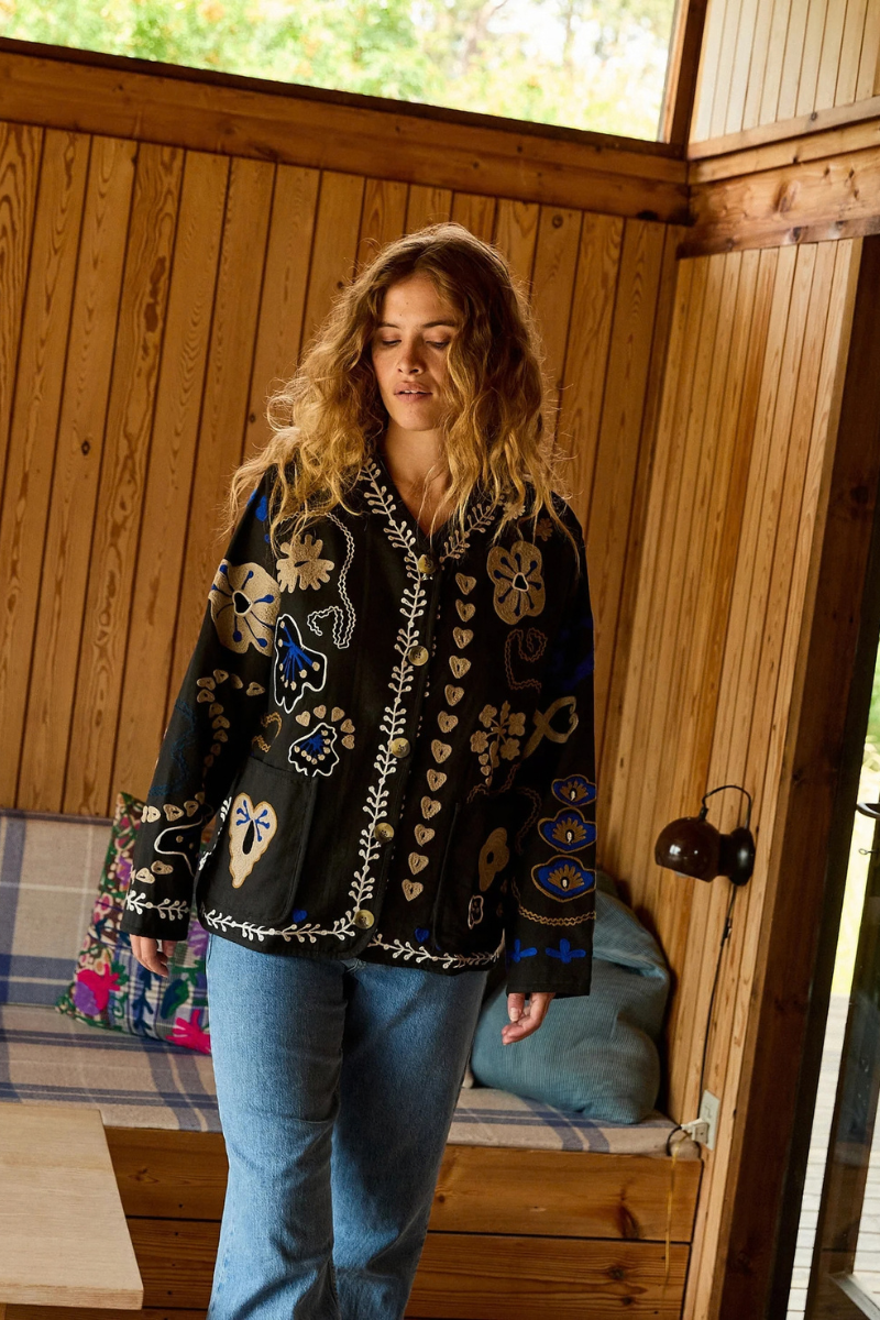 Maggie Jacket in Asphalt