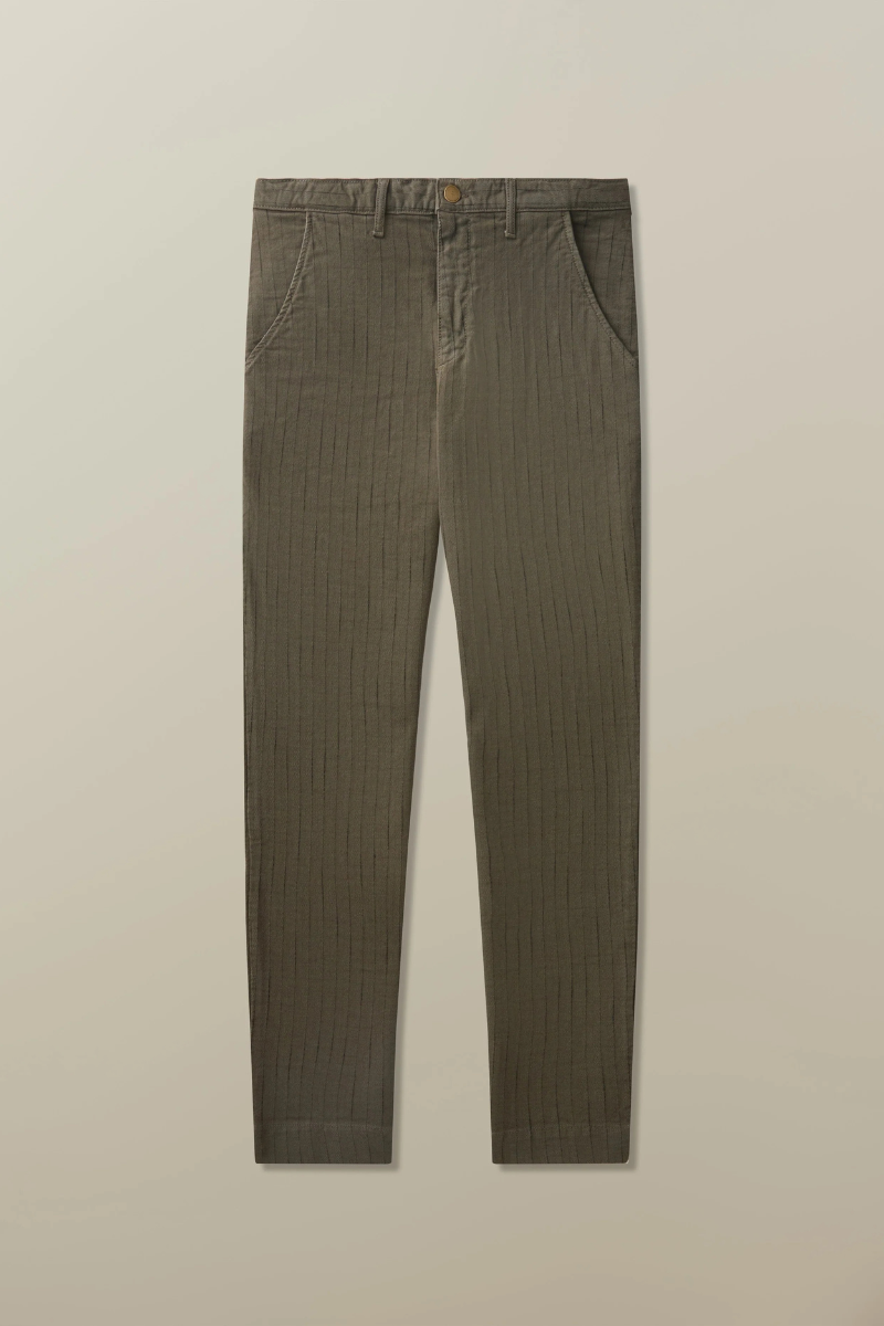 Pilon Trouser in Herringbone
