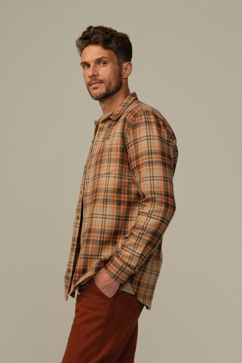 Accord Cotton Dobby Flannel - Road to Nowhere Clothing - Archery Close