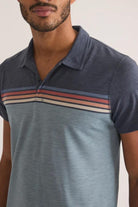 Air Stripe Polo - Marine Layer - Archery Close