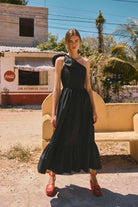 Alana Dress in Onyx - Hunter Bell - Archery Close