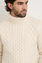 Alex Mill Fisherman Cable Turtleneck - Archery Close Men's