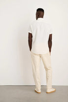 Alex Mill Short Sleeve Mill Shirt in Paper Poplin - Archery Close Men's