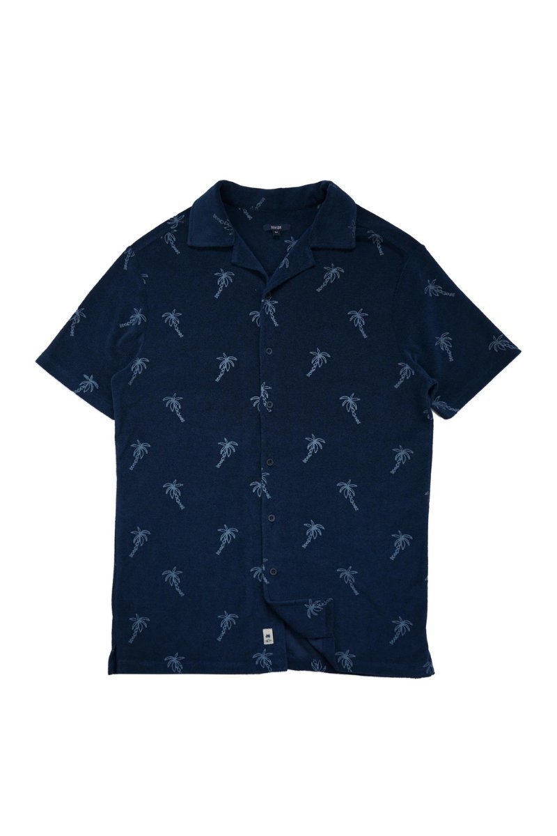 Anton Navy Terry Shirt - Benson - Archery Close