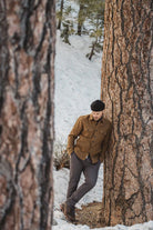 Anvil Shirt Melton Wool - Camel - Hiroshi Kato - Archery Close