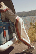 Anytime Sweatpant in Antique White Stripe - Marine Layer - Archery Close