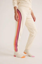 Anytime Sweatpant in Antique White Stripe - Marine Layer - Archery Close