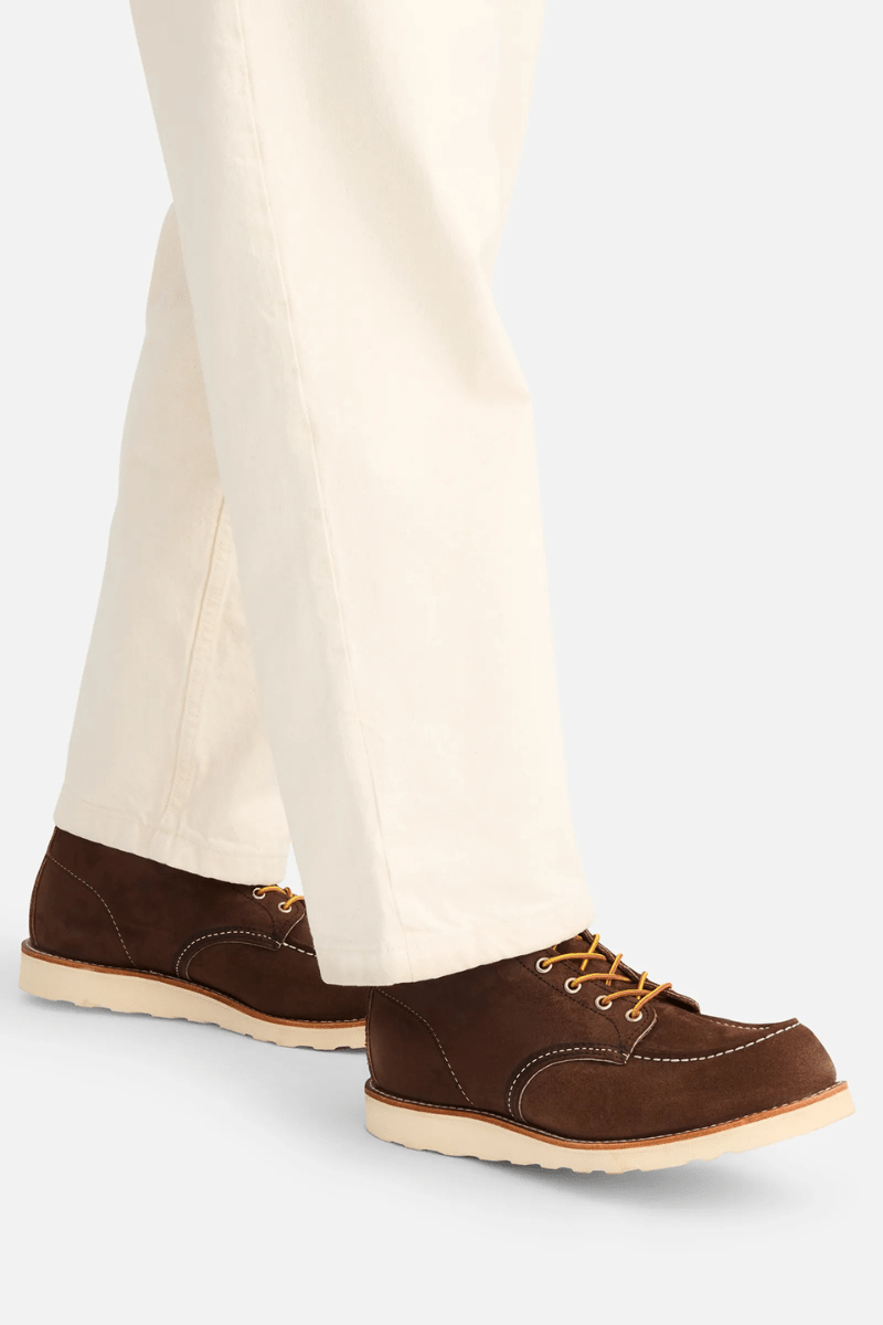 Boots - Red Wing Shoes - 6 - Inch Classic Moc in Chocolate Muleskinner Leather - Archery Close