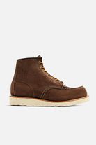 Boots - Red Wing Shoes - 6 - Inch Classic Moc in Chocolate Muleskinner Leather - Archery Close