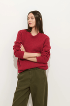 Pants - Alex Mill - 9th Street Pant in Military Olive - Archery Close