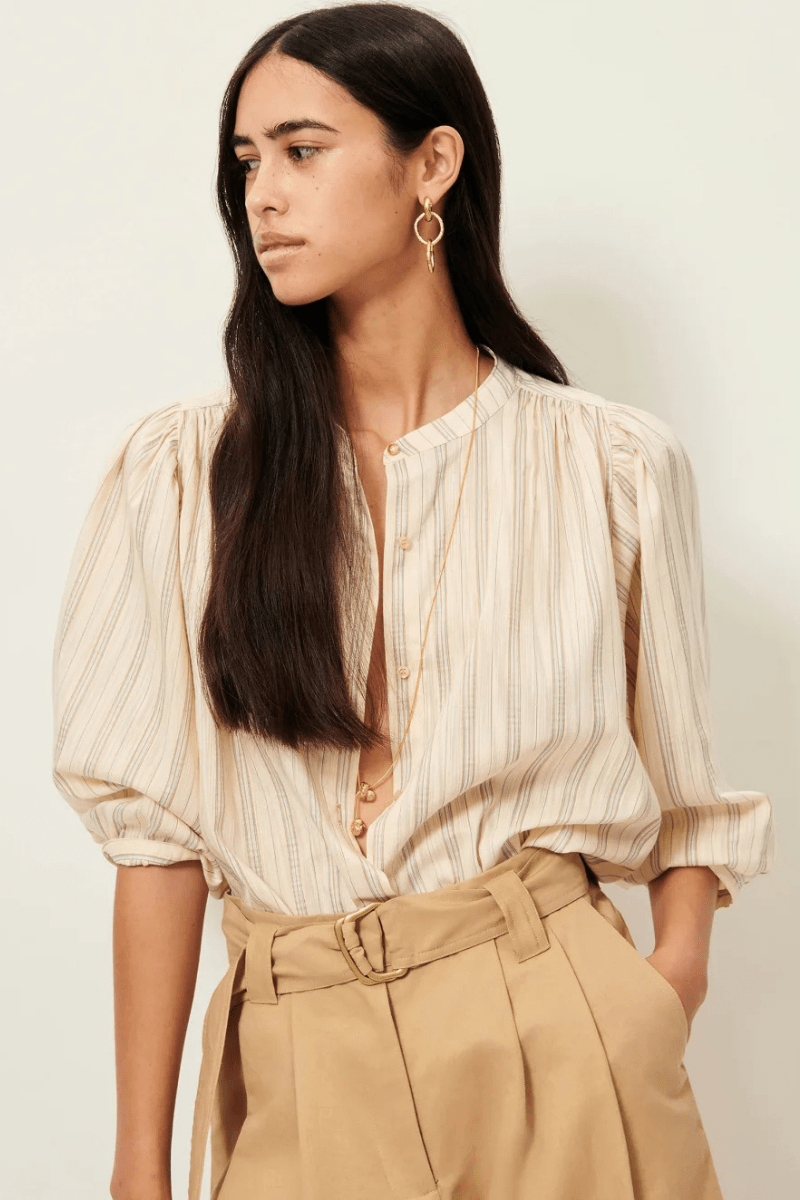 Shirts & Tops - Sessun - A View Blouse in Sandaguas - Archery Close