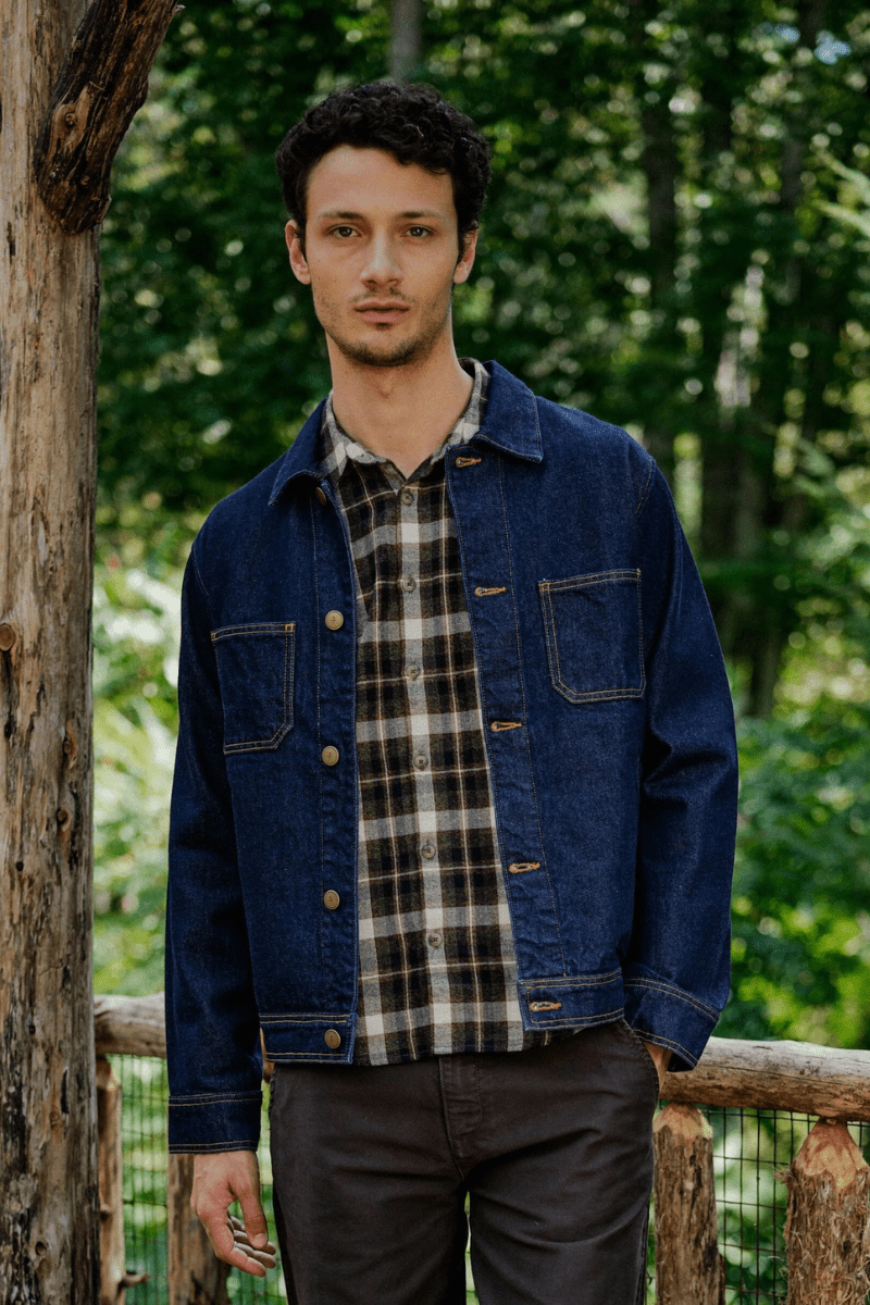 Shirts & Tops - Road to Nowhere Clothing - Accord Shirt in Charcoal Plaid - Archery Close