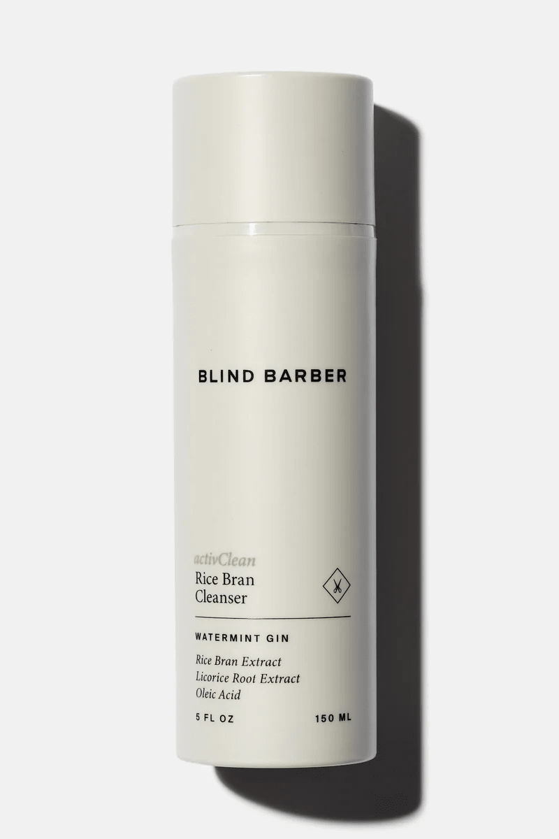 Hair & Skincare - Blind Barber - activClean Rice Bran Face Cleanser - Archery Close