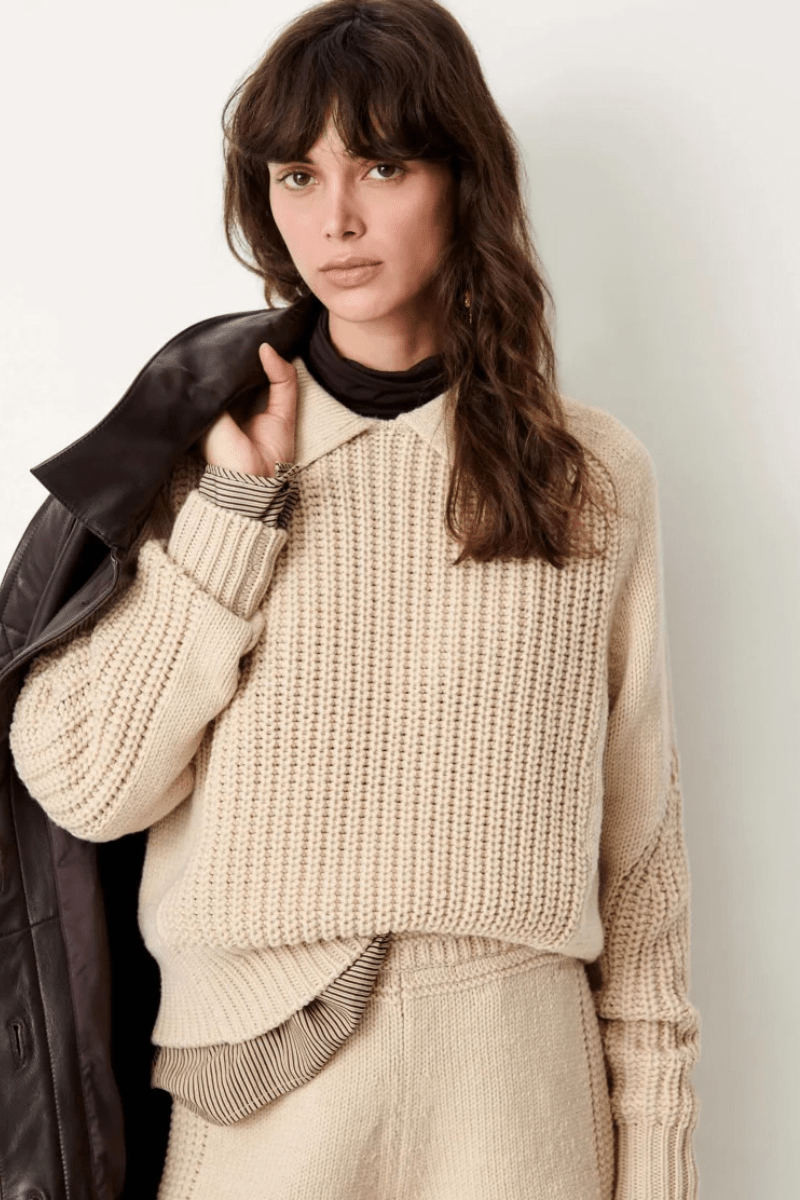 Sweater - SESSUN - Afang Sweater - Archery Close