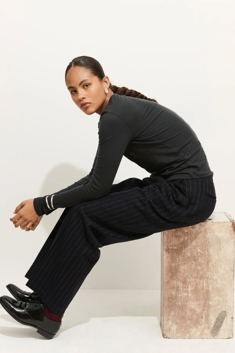 T-Shirt - Alex Mill - Airspun Tee in Cotton - Archery Close