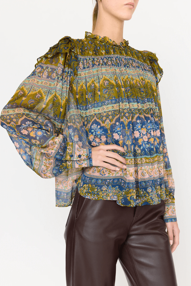 Shirts & Tops - Christy Lynn - Alicia Top in Mirage - Archery Close