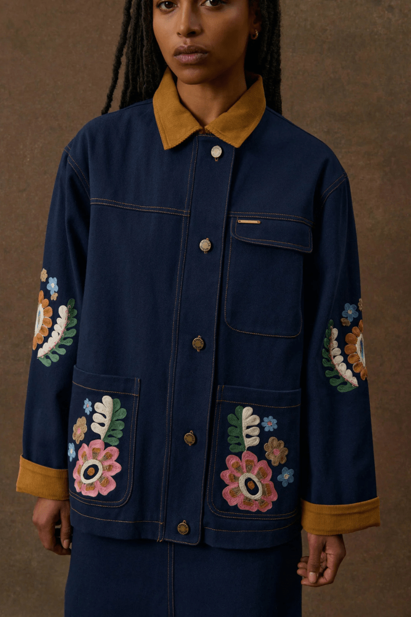 Outerwear - Louise Misha - Amelia Jacket - Archery Close