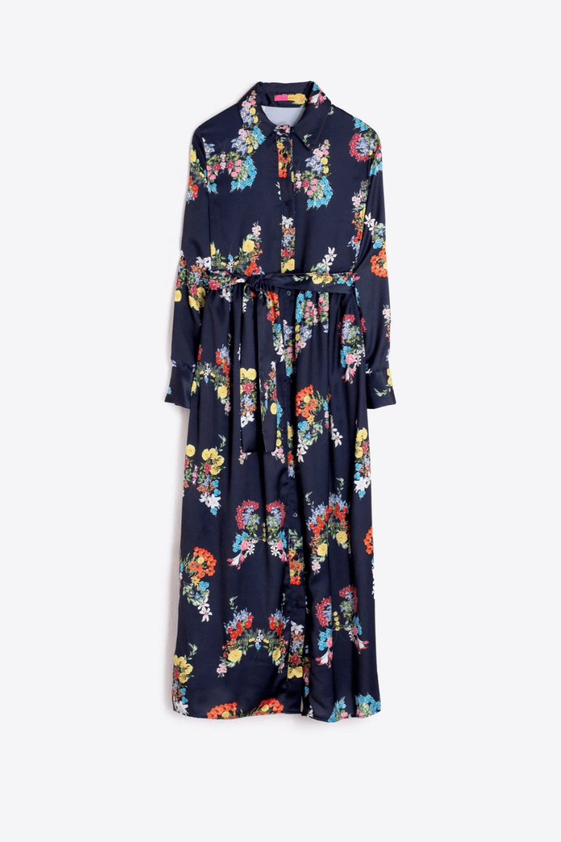 Dresses - Vilagallo - Amira Mariposa Dress - Archery Close