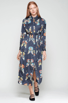 Dresses - Vilagallo - Amira Mariposa Dress - Archery Close