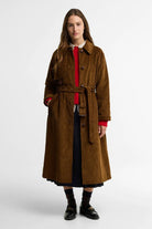 Barbour Antonella Cord Trench Coat