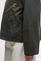 Outerwear - Barbour - Arlene Waxed Jacket - Archery Close