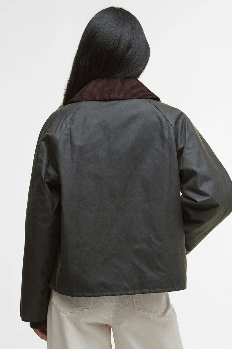 Outerwear - Barbour - Arlene Waxed Jacket - Archery Close