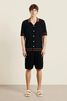 CHE Studios Armando Knitted Shirt - Black