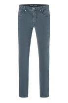 Gray jeans with 'MAC Jeans' label on a white background