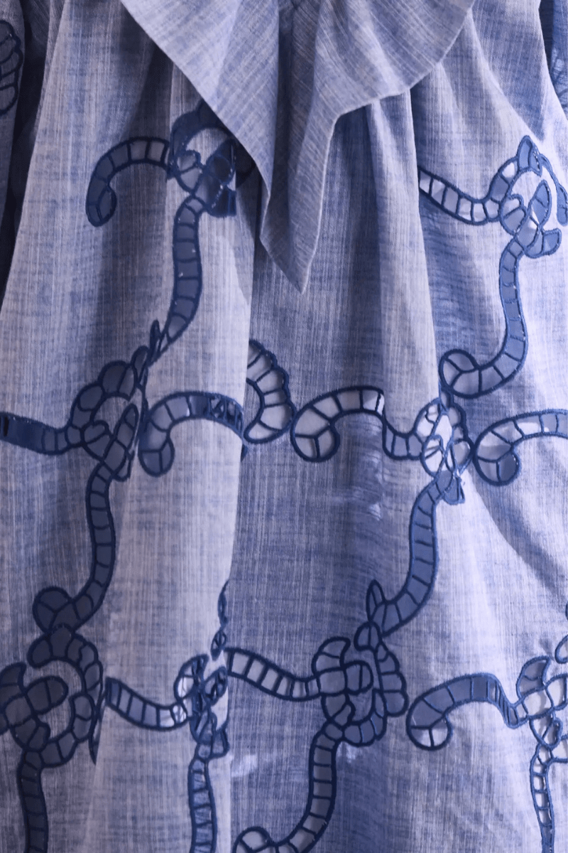 Dresses - Hunter Bell - Azalea Dress in Seabank Chambray - Archery Close