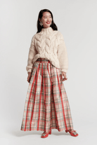 Skirts - Frances Valentine - Ball Skirt in Plaid - Archery Close