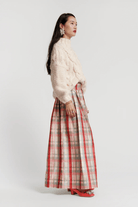 Skirts - Frances Valentine - Ball Skirt in Plaid - Archery Close