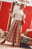 Skirts - Frances Valentine - Ball Skirt in Plaid - Archery Close